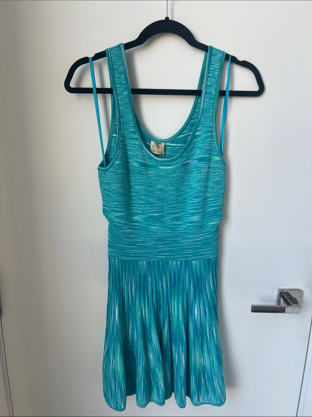 Teal Torn by Ronny Lobo Dress